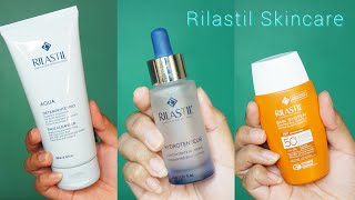 Rilastil Skincare Review  Hypoallergenic Clinically amp Dermatologically Tested  DaintyDashBeauty [upl. by Akcirret]