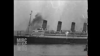 Aquitania departs [upl. by Albertine]