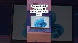 PT 1 Can you install Windows 11 OFFICIALLY on a Mac [upl. by Frear]