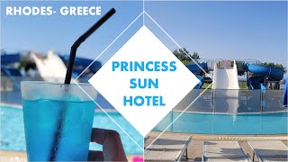 Princess Sun Hotel  Rhodes Greece [upl. by Niwde174]