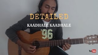 Kadhale Kadhale 96 Detailed Raga Guitar Solo  Lead Slides [upl. by Smoht]