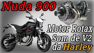 Husqvarna Nuda 900  Som de Harley em um bicilindrico em linha Como eles conseguiram [upl. by Nnylannej841]