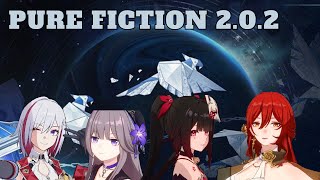 PURE FICTION  FUA Combo Wombo Team Ft Sparkle 40k Clear 1st Half  Honkai Star Rail 20 [upl. by Nylrahs]