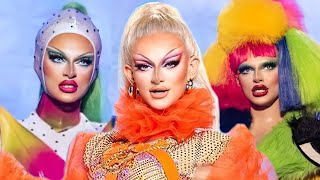 All of Krystal Versaces Runway Looks Rupauls Drag Race UK [upl. by Llij]