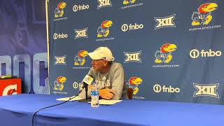 Lance Leipold previews Arizona State [upl. by Bolanger]