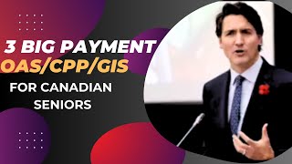 quotNew CPP OAS and GIS Payments Announced for Canadian Seniors  Pension Updatequot [upl. by Fredkin]