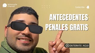 Como sacar antecedentes penales gratisPERÚ [upl. by Ardekahs]