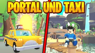 TAXIS und INSEL Haus mit PORTAL Update in Adopt Me [upl. by Enowtna46]