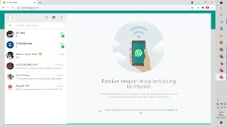 Cara Menghilangkan Status Online Di WhatsApp Web [upl. by Heise]