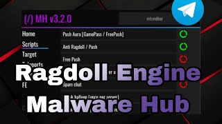 Ragdoll Engine Script Malware Hub  Arceus X Fluxus Hydrogen Delta [upl. by Eneryc873]