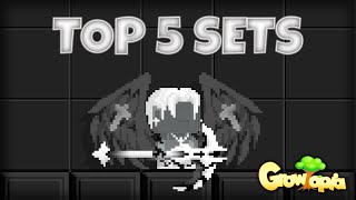 Growtopia  Top 5 Pro Sets MUST WATCH [upl. by Theodore208]