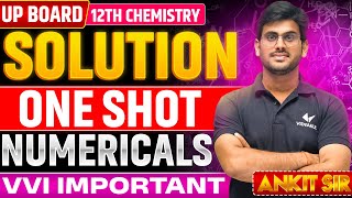 Class 12 Chemistry Chapter 1 one shot Numerical  UP Board 12th chemistry Solution Numerical [upl. by Lethia]