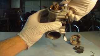 Motorcycle carb teardown function and assembly Keihin PD [upl. by Nichols]