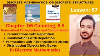 Lesson 67 Generalized Permutations and Combinations  Combinations with Repetition [upl. by Sanoj]