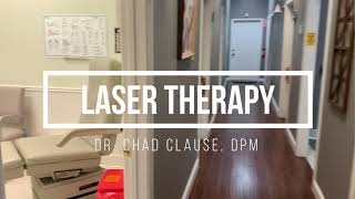 Dr Chad Clause Explains Laser Therapy [upl. by Beaufort379]