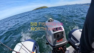 Ultimate Inflatable Boat Fishing Adventure In North Wales Uk [upl. by Royce]