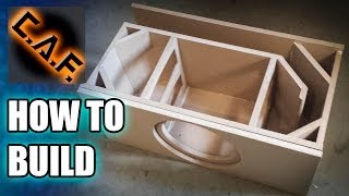 How to Build a Subwoofer Box [upl. by Bel]