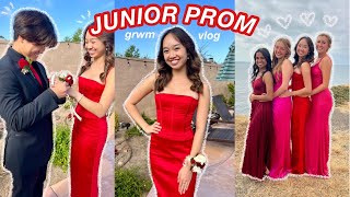 JUNIOR PROM  grwm amp vlog [upl. by Etom]