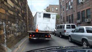 Most Amazing Stupid Truck Driver Ever  Only in New York [upl. by Veta582]