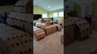 Two Seconds Make A Fort Tank Is Awesome  familyfun forts kidsvideo shorts tiktok [upl. by Cantu841]