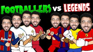 ⚽️FOOTBALLERS vs LEGENDS  Part 3⚽️ Frontmen 78  442oons Reaction [upl. by Hairabez]