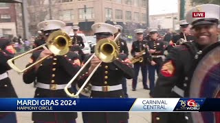 Margaret dances with the Marine Corps band [upl. by Ednyl]