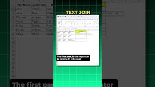 How to use the TEXTJOIN Function in Excel  Combine cells or join text in seconds [upl. by Constantin]