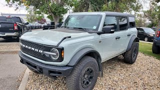 2024 Bronco wildtrak walk around long edition [upl. by Nwahsear457]