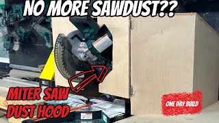 The Best Dust Collection Solution For Your Miter Saw [upl. by Alrahc869]