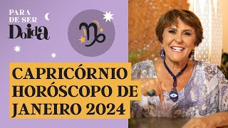 CAPRICÓRNIO  JANEIRO de 2024 MÁRCIA FERNANDES faz PREVISÕES para o SIGNO [upl. by Elvina]