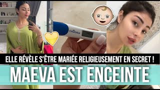 MAEVA GHENNAM ENCEINTE DE SON PREMIER ENFANT 🤰🏽 SON ANNONCE INATTENDUE 😮 ELLE A FAIT UN HLEL 💍❤️ [upl. by Nee]