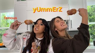 MAKING KOREAN CORNDOGS WITH MISS REMI ASHTEN FAMOUS YOUTUBER CHEF [upl. by Itak]