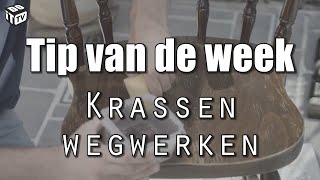 Krassen wegwerken met koffiegruis [upl. by Yttig84]