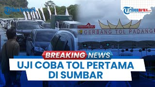 🔴BREAKING NEWS PORTRAIT Uji Coba Tol Pertama di Sumatera Barat Bakal Segera Beroperasi [upl. by Anilemrac]