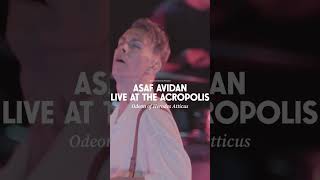 Asaf Avidan  A Man Without A Name  Live at the Acropolis  Out Now shorts [upl. by Imailiv245]