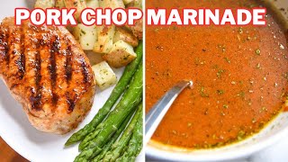 The best Pork Chop Marinade youll ever make juicy and flavorful [upl. by Ainegul]