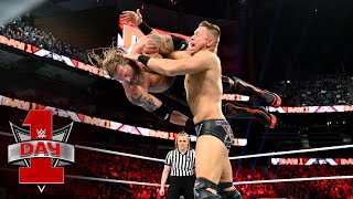 The Miz attempts to beat respect out of Edge WWE Day 1 2022 WWE Network Exclusive [upl. by Yeleek]