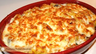 Salmon Casserole Recipe By Yummy Food Desires  Fish and vegetable casserole [upl. by Reteip]