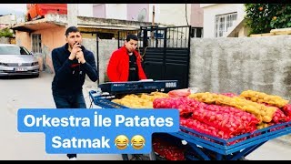 Orkestra İle Patates Soğan Satmak 😂😂  Sefa Kındır Mami [upl. by Refotsirc]