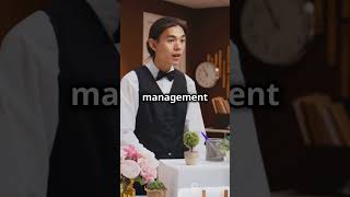 Basic information of hotel management amp education required hotelmanagementsystem food [upl. by Clorinda]