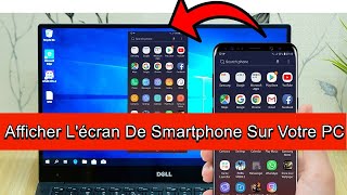 Afficher Lécran De Smartphone Android Ou iOS Sur Votre PC [upl. by Ybok767]