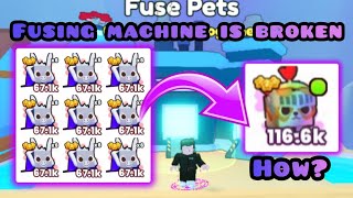 🥚🥳 FUSING METHOD IS BROKEN HERES WHY  PET SIMULATOR 99 [upl. by Oiraved]