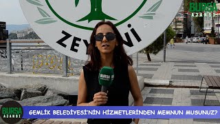 Gemlik Belediyesinin hizmetlerinden memnun musunuz [upl. by Jerome]