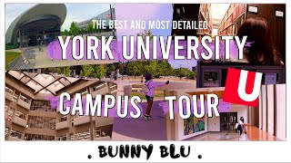 The ultimate YORK UNIVERSITY CAMPUS TOUR VLOG —Places to eat study hangout etc [upl. by Omsoc415]