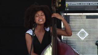 Esperanza Spalding  Interview  Midnight Sun  8102008  Newport Jazz Festival Official [upl. by Zantos]