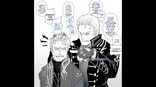 DMC5SE Vergil has a oneonone conversation with DMC4SE Vergil [upl. by Catima629]