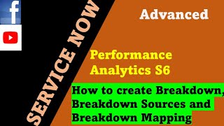 ServiceNow Performance Analytics Session 6  How to create Breakdown Breakdown SourcesMapping  PA [upl. by Abelard609]