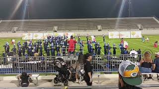 New Caney High School Eagle Band 2024 Channelview ISD Marching Festival Finals [upl. by Ymot]