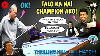 💎THRILLING MATCH CHAMPION NG CHINA BINIGYAN PA NG CHANCE NI EFREN BATA UNEXPECTED HAPPEN AT THE END [upl. by Dibru]