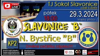 KP2  29032024  Slavonice B vs Nová Bystřice B [upl. by Eeznyl826]